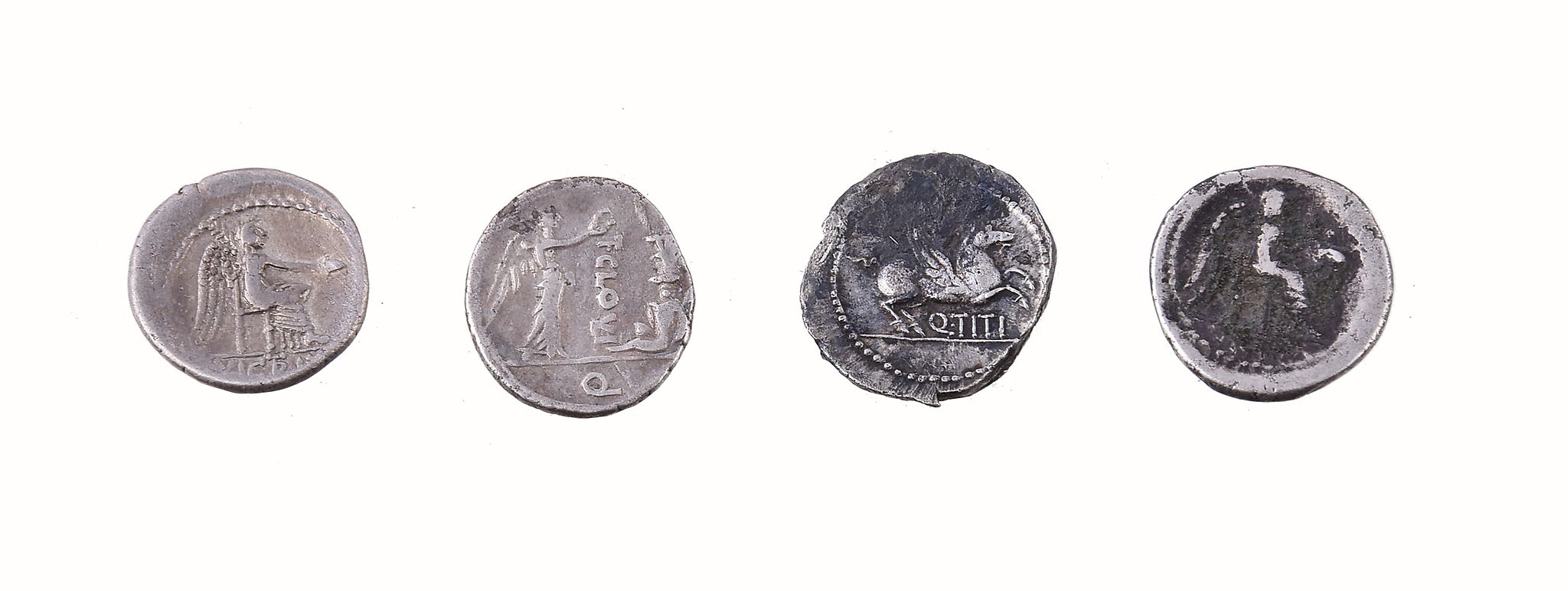 Rome, Republic, silver Quinarii (4). Fine (4) - Image 2 of 2