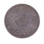 George V, proof Wreath Crown 1927 (S. 4036). Almost extremely fine, toned