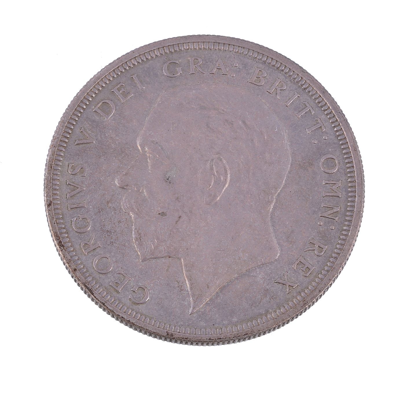 George V, proof Wreath Crown 1927 (S. 4036). Almost extremely fine, toned - Image 2 of 2