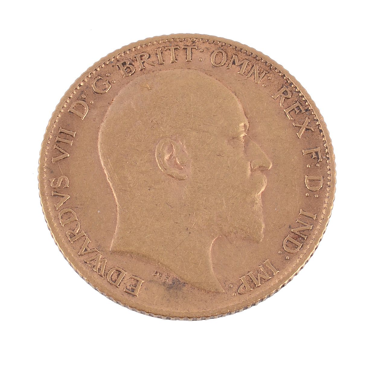 Edward VII, Half Sovereign 1905. Fine - Image 2 of 2