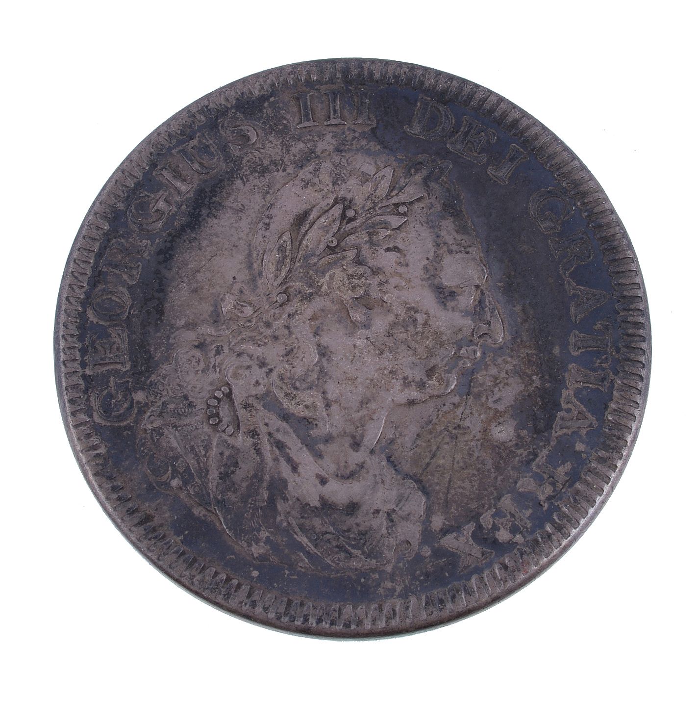 Ireland, George III, Bank of Ireland, Six-Shillings 1904 (S. 6615). Not quite fine, uneven dark - Image 2 of 2