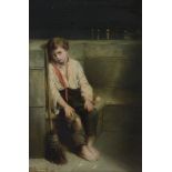 Augustus Edwin Mulready 'A London Jo' Oil on canvas Signed and dated „ Augustus Edwin Mulready (