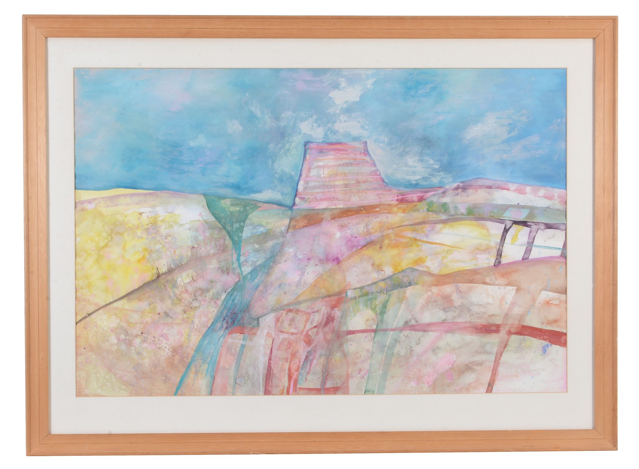 Robin Richmond (20th century) - Untitled Watercolour and pastel Signed and dated 1986, lower right - Image 2 of 2