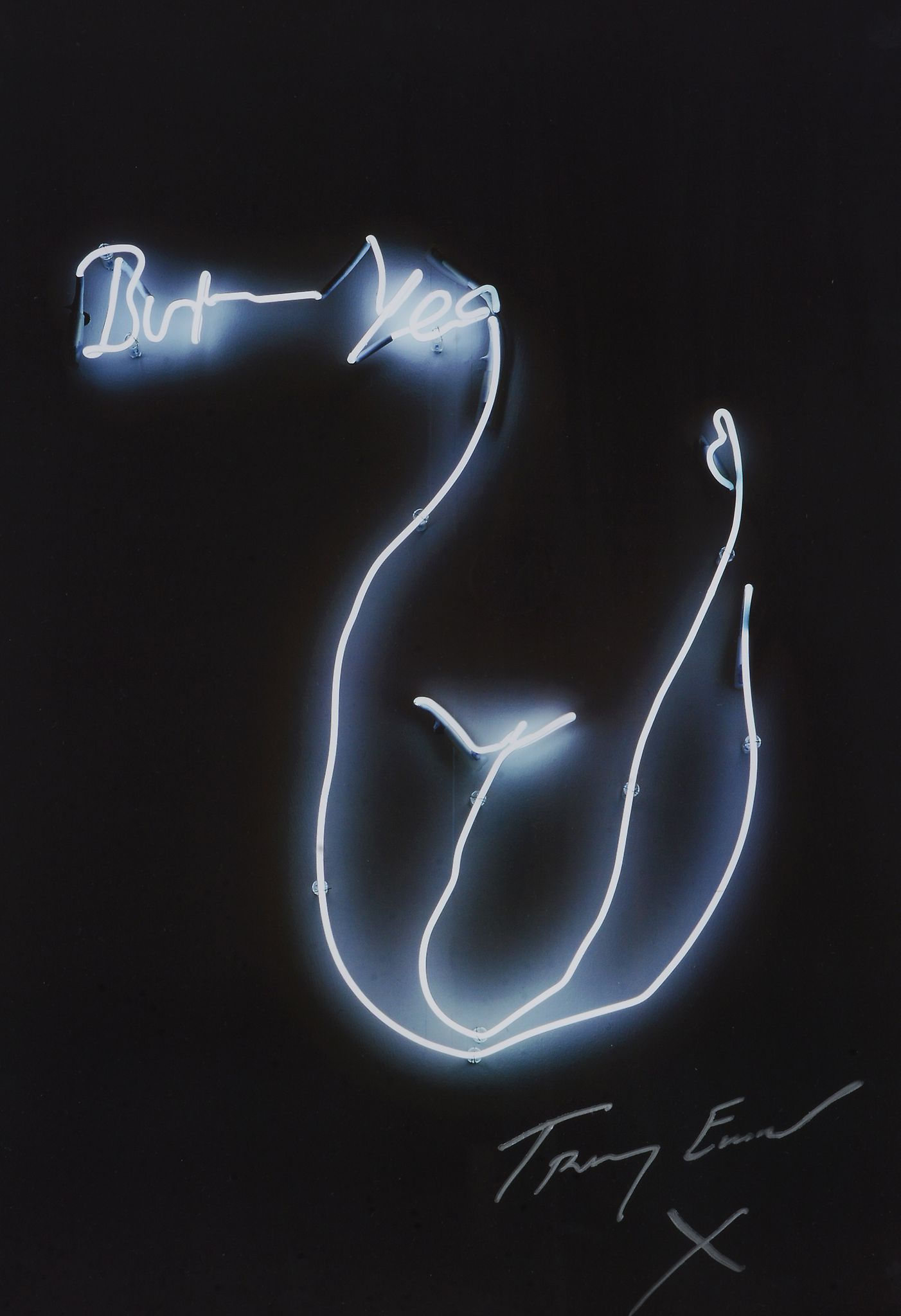 Tracey Emin (British b.1963) - But Yea Offset lithograph printed in colours, 2005, signed 'Tracey