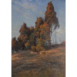 Charlotte Constance Wahlström (Swedish 1849-1924) - Landscape Oil on canvas Signed, lower left,