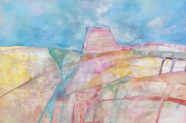 Robin Richmond (20th century) - Untitled Watercolour and pastel Signed and dated 1986, lower right