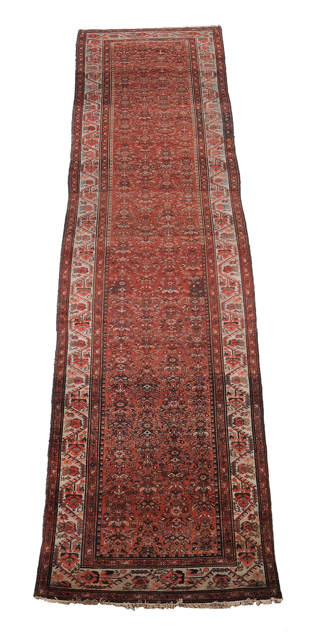 A Hamadan runner, approximately 418 x 101cm - Image 2 of 2