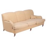 A three seat sofa, of recent manufacture, attibuted to Kingcome Sofas (Stratford pattern), with