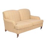 A two seat sofa, of recent manufacture, attibuted to Kingcome Sofas (Stratford pattern), with