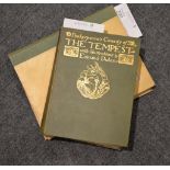 Shakespeare's Comedy of The Tempest: illustrated by Edmund Dulac, cloth bound; and Jonquil: by