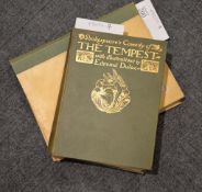 Shakespeare's Comedy of The Tempest: illustrated by Edmund Dulac, cloth bound; and Jonquil: by