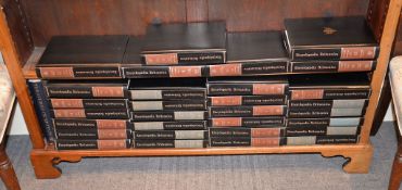 30 volumes of the Encyclopedia Britannica and an AA Treasures of Britain