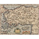 Hondius (Jodocus), Natoliae sive Asia Minor, Turkey and surrounding Islands, after Mercator,