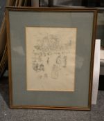 James MacNeill Whistler (1834-1903) Les bonnes du Luxumbourg, 1894 Lithograph Signed with artist's