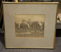 Walter Richard Sickert (1860-1942) Regent's Park, 20 Etching Image: 18 x 20.5cm (7 1/8 x 8in.)
