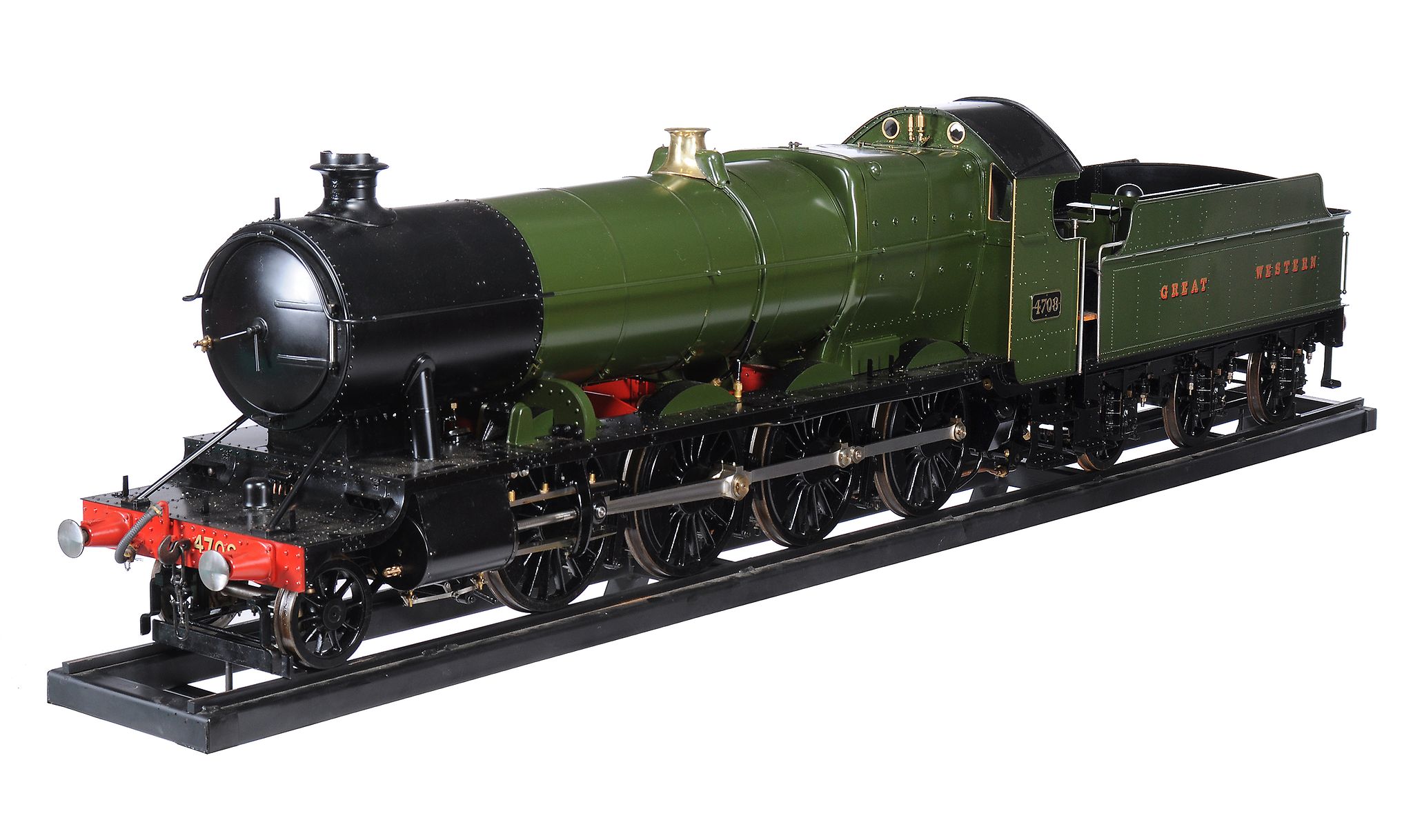 The fine and rare exhibition quality model of a 7 1/4 gauge Great Western Railway Class 47xx 2-8-0 - Image 2 of 7