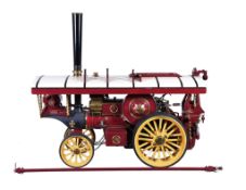 A finely engineered exhibition quality 2 inch scale model of the Fowler Scenic Showmans engine '