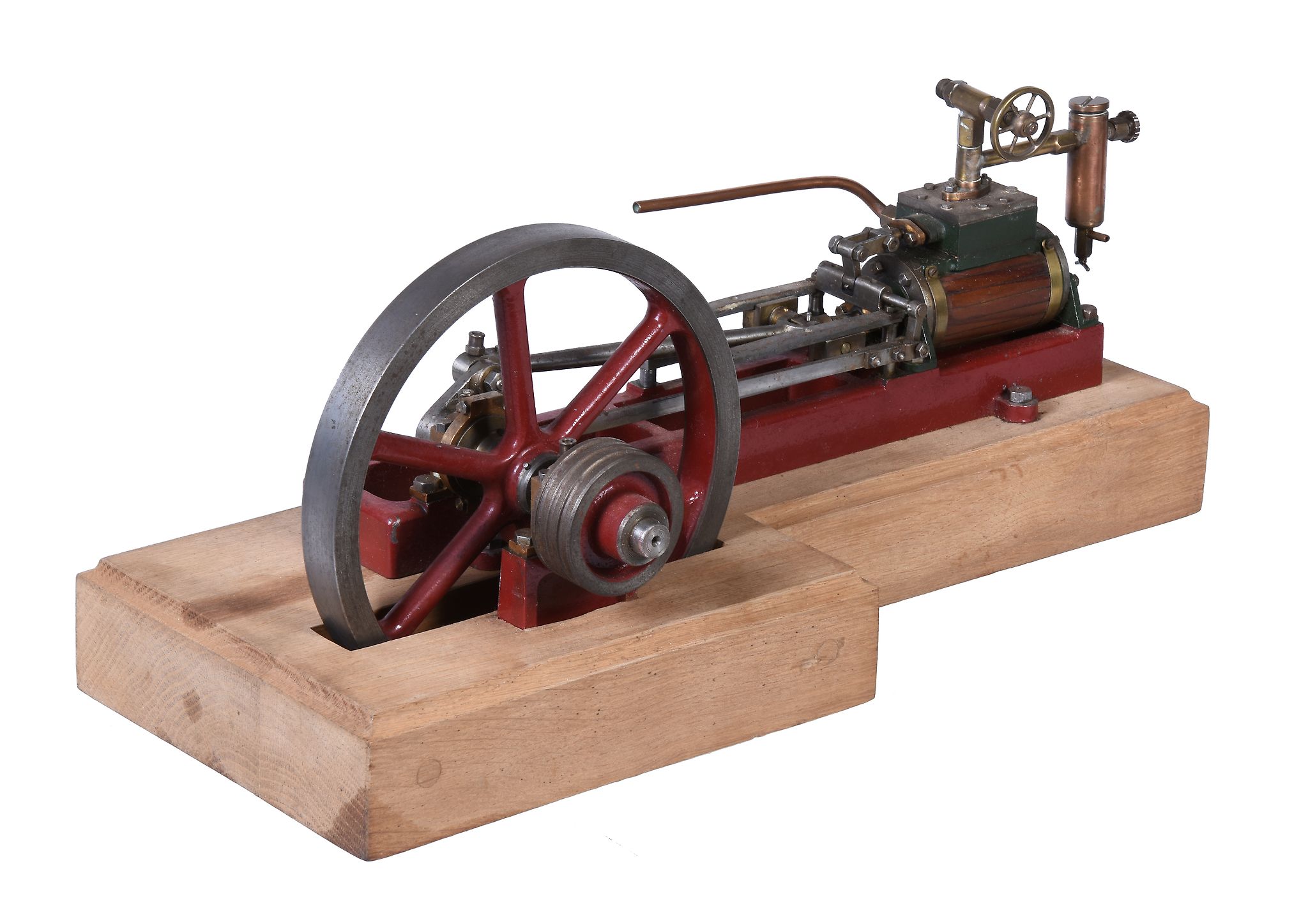 A well engineered model of a Stuart Turner live steam single Victoria horizontal mill engine, the