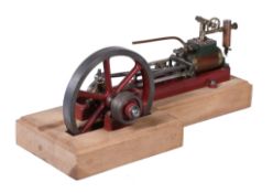 A well engineered model of a Stuart Turner live steam single Victoria horizontal mill engine, the