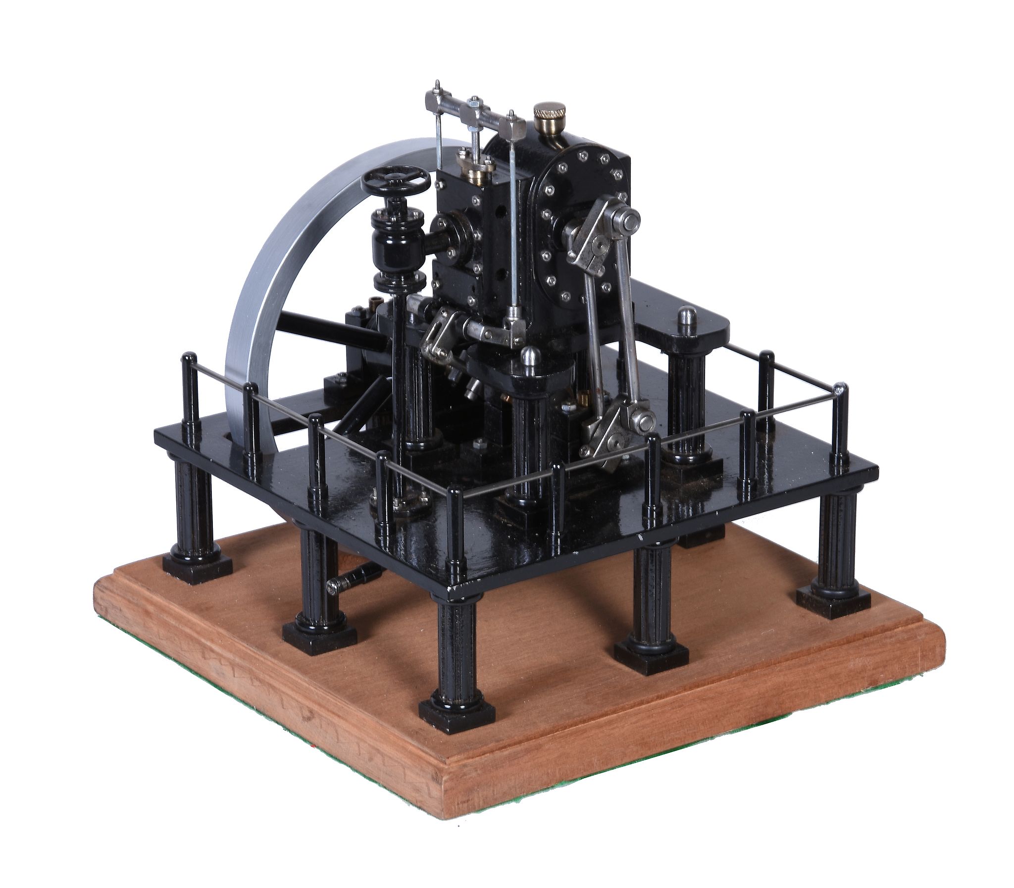 A well engineered model of a Simpson & Shipton short stroke rotary steam engine, built to drawings - Image 2 of 2