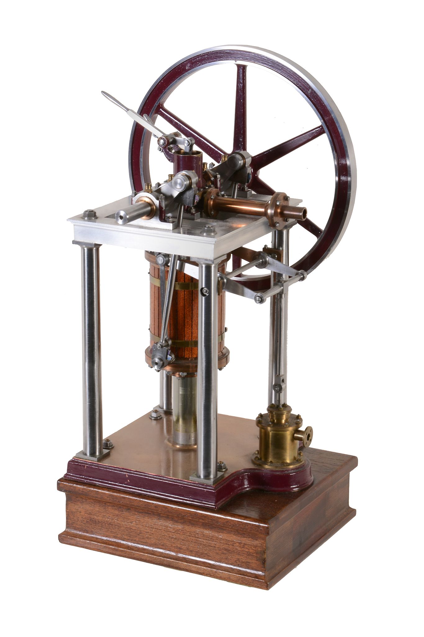 A well engineered model of a Bodmers Sliding Cylinder live steam stationary engine, built by the - Image 2 of 2