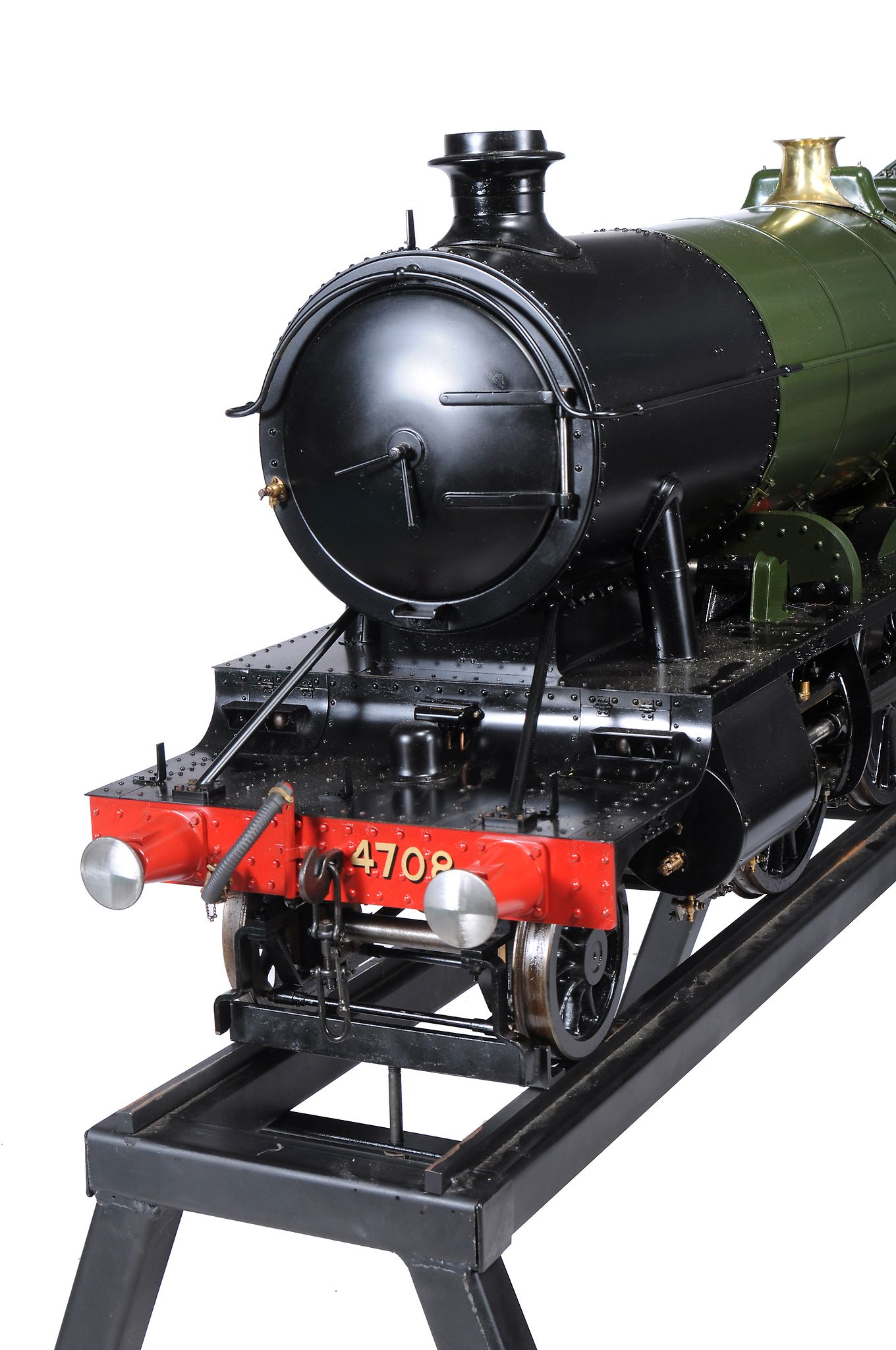 The fine and rare exhibition quality model of a 7 1/4 gauge Great Western Railway Class 47xx 2-8-0 - Image 4 of 7