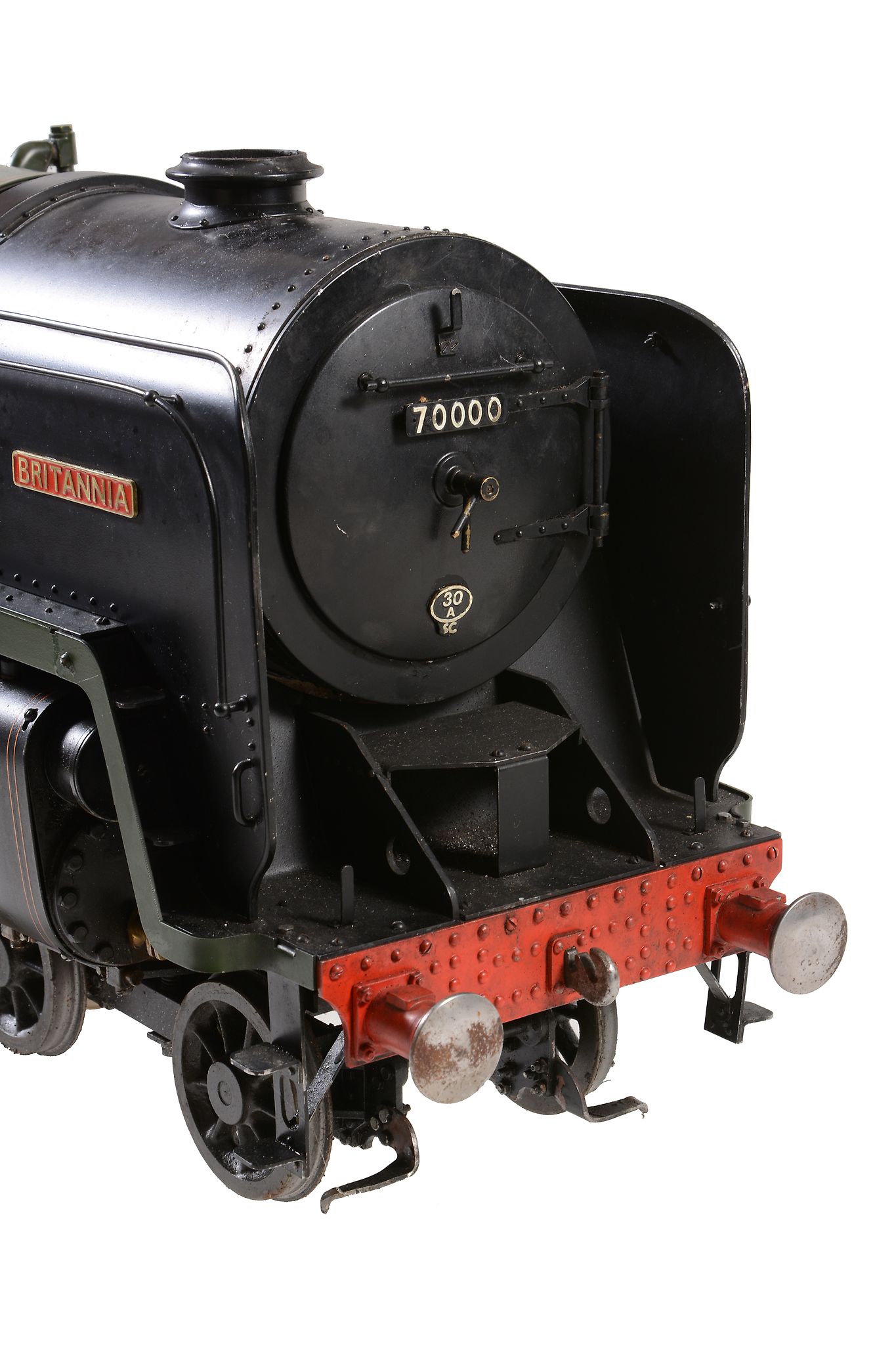 A 5 inch gauge model of a British Railways 4-6-2 tender locomotive 'Britannia', No.70000, built by - Image 3 of 3