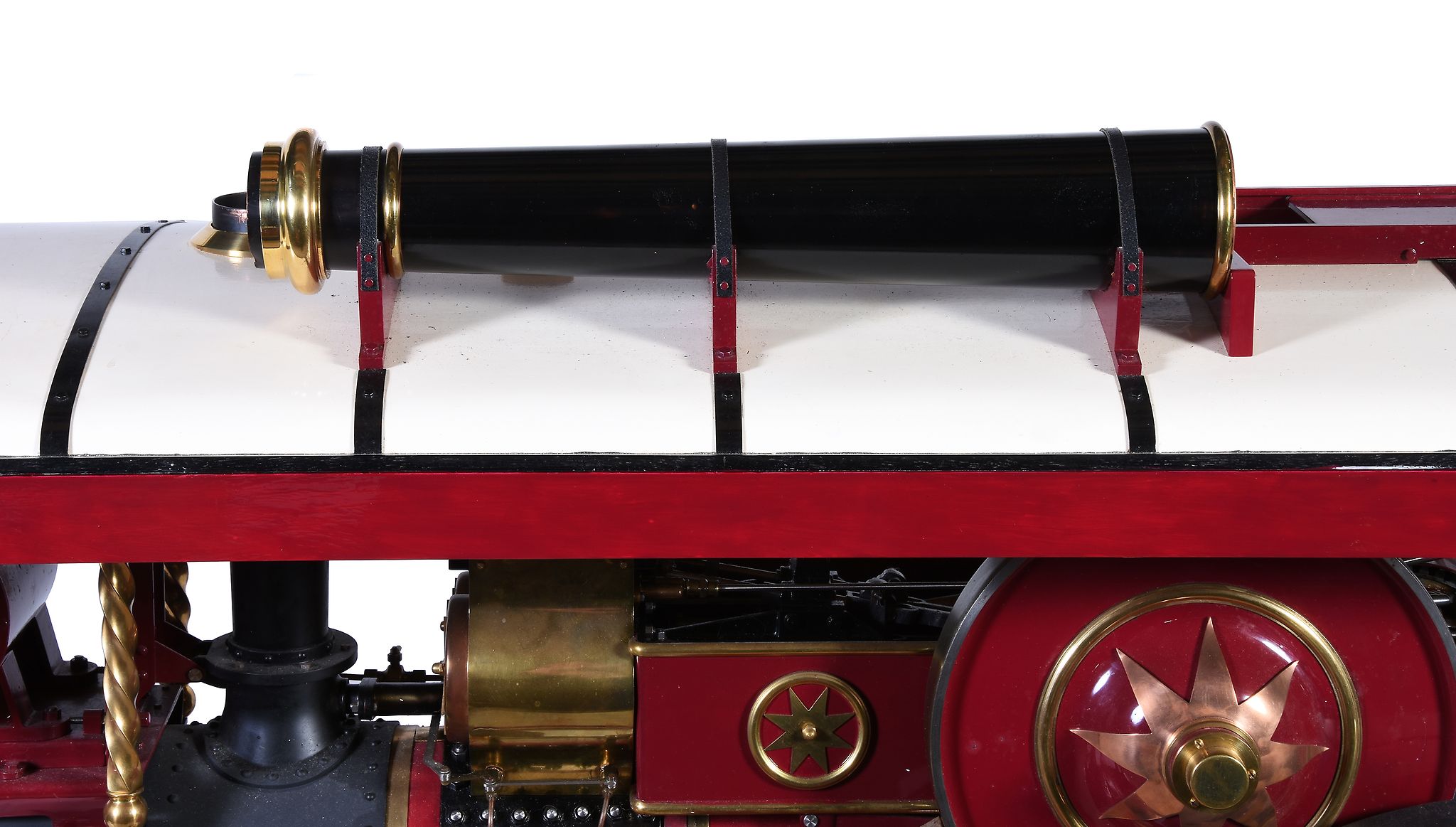 A finely engineered exhibition quality 2 inch scale model of the Fowler Scenic Showmans engine ' - Image 4 of 5