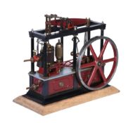 A well engineered model of a 'Lady Stephanie' six column live steam Beam Engine, built to the