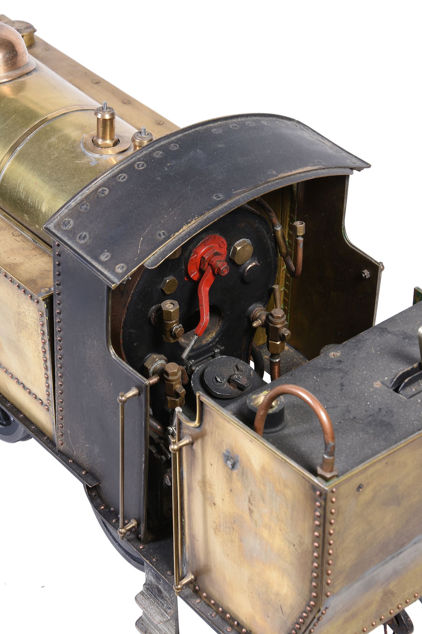 A well engineered 3 1/2 inch gauge model of a 0-6-0 side tank locomotive, built to the Bassett - Image 2 of 3