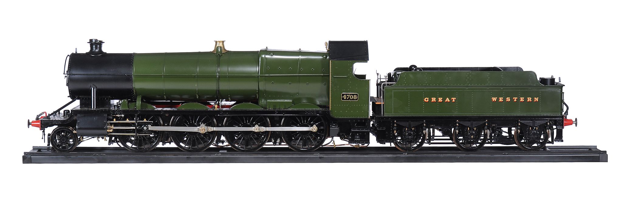 The fine and rare exhibition quality model of a 7 1/4 gauge Great Western Railway Class 47xx 2-8-0
