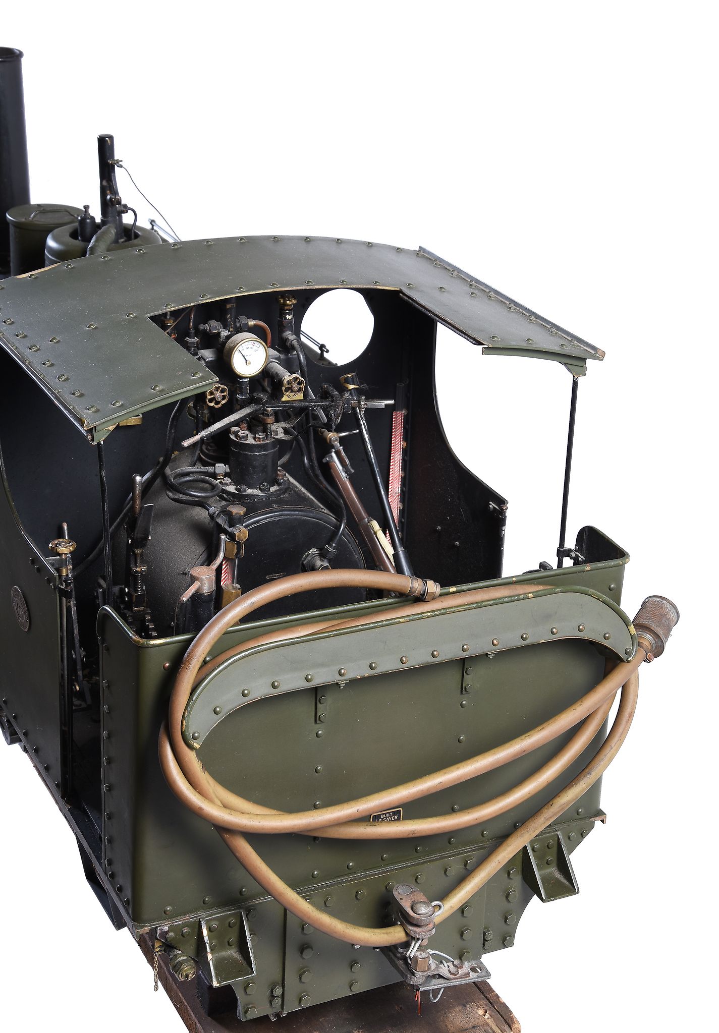 An exhibition quality model of a 3 1/2 inch gauge WWI 2-6-2 side tank locomotive, No.1227, built to - Image 3 of 5