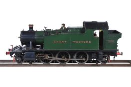 A well engineered 5 inch gauge model of a 2-6-2 Firefly side tank locomotive No 5556, the silver