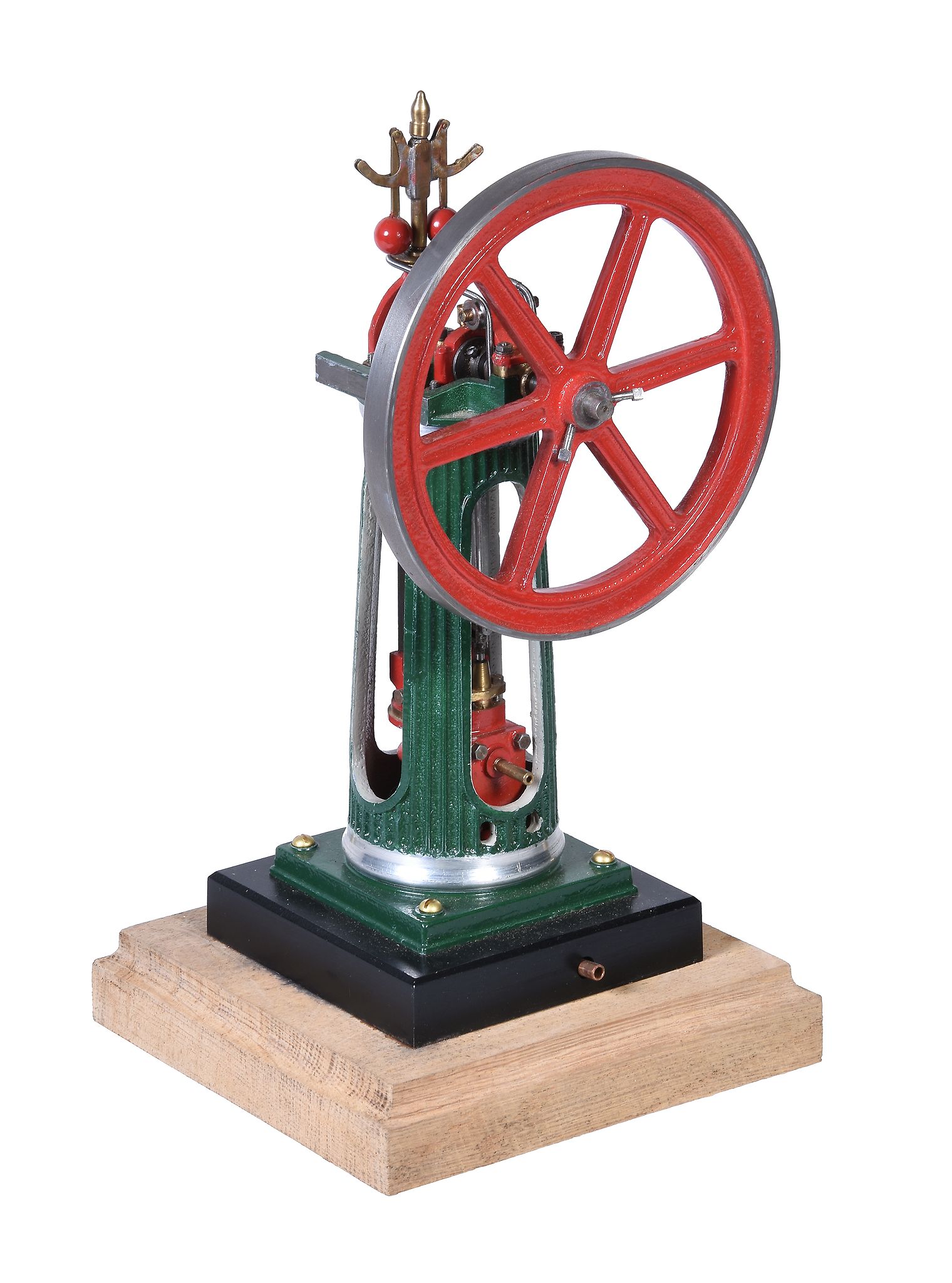 A well engineered model of a Stuart Turner 'Williamson' live steam barn engine, this model