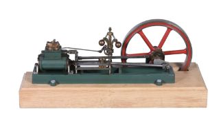 A well engineered model of a Stuart Turner Single Victoria live steam horizontal mill engine, the