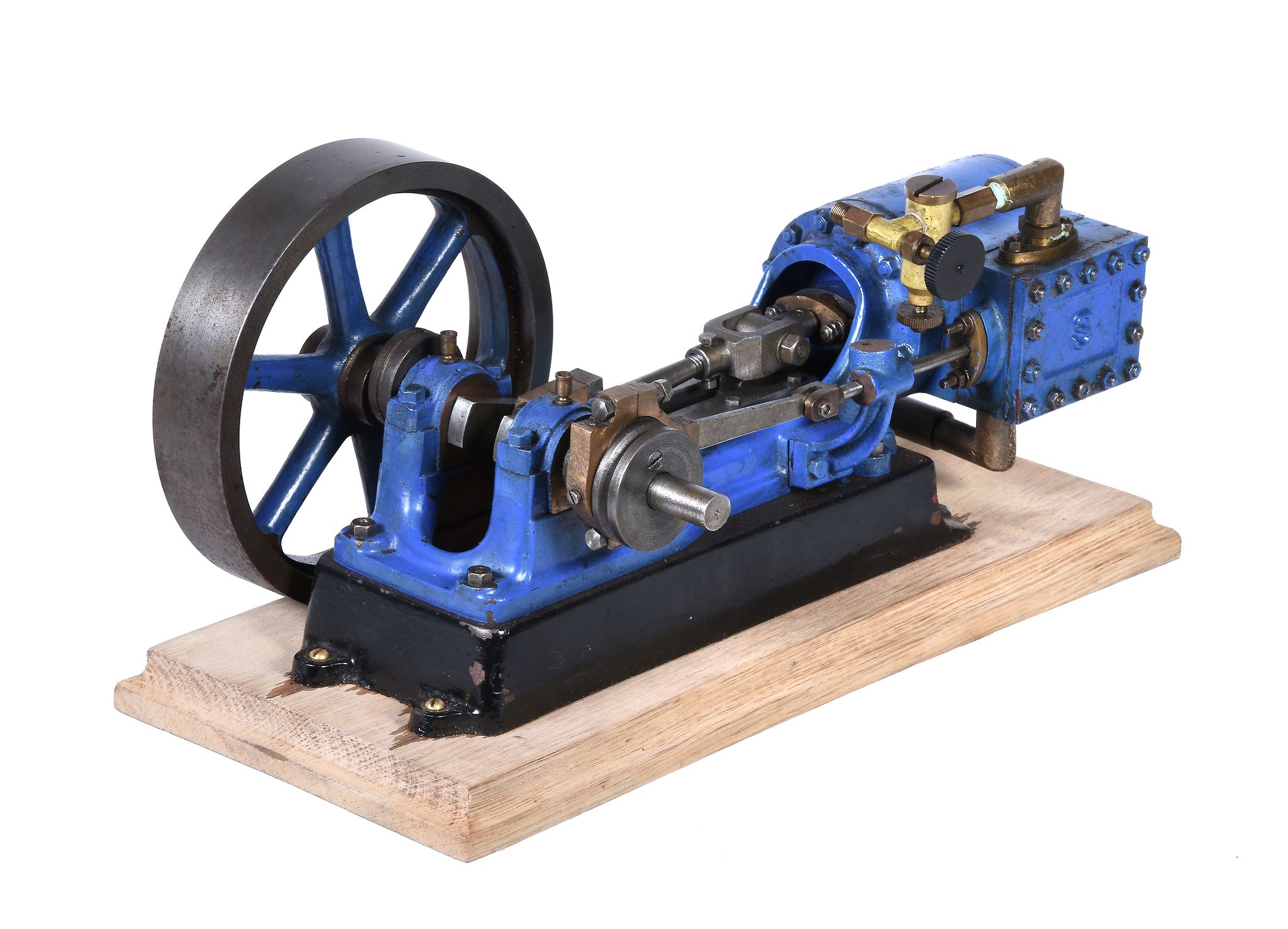 A well engineered model of a Stuart Turner No 9 live steam horizontal mill engine, having lagged - Image 2 of 2