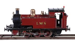 A well engineered 5 inch gauge model of a 0-6-0 side tank locomotive Albert , built to the design '