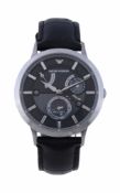 Emporio Armani, Meccanico, ref. AR-4664, a stainless steel wristwatch, no. 111306, circa 2013,