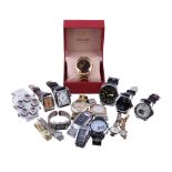 A collection of assorted watches, to include examples by Accurist, Diesel, Mabz London, Seiko and