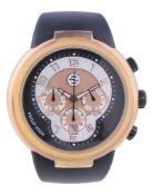 Philip Stein, Active, a gold plated wristwatch, no. 32TF001635, quartz chronograph movement, sunken