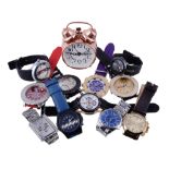 A collection of assorted watches, to include examples by Accurist, Casio, Rotary and Sekonda. All