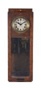 A George V oak cased G.P.O. type 16 electromagnetic master timepiece Silent Electric Clock Company,