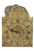 A rare George III rack-striking small weight-driven wall clock Tuting, Chatteris, late 18th century