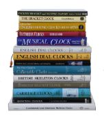 Eighteenth, nineteenth and twentieth century domestic clocks - thirteen titles: Hawkins, J.B.