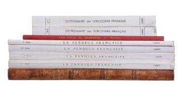 Tardy LA PENDULE FRANCAIS - three volumes: I're Partie - De l'Horloge Gothique a la Pendule Louis