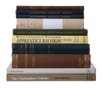 Clockmakers, the Clockmakers Company and bibliography - ten volumes: Anon. CHARTER AND BYE LAWS OF