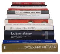 Italian language on horology - twelve publications: Brusa, Giuseppe La misura del tempo, L antico