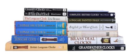 Longcase clocks - thirteen titles: Robinson, Tom THE LONGCASE CLOCK Antiques Collectors Club,