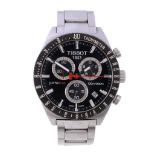 Tissot, PRS 516, ref. T044417A, a stainless steel bracelet wristwatch, no. C0101070, circa 2010,