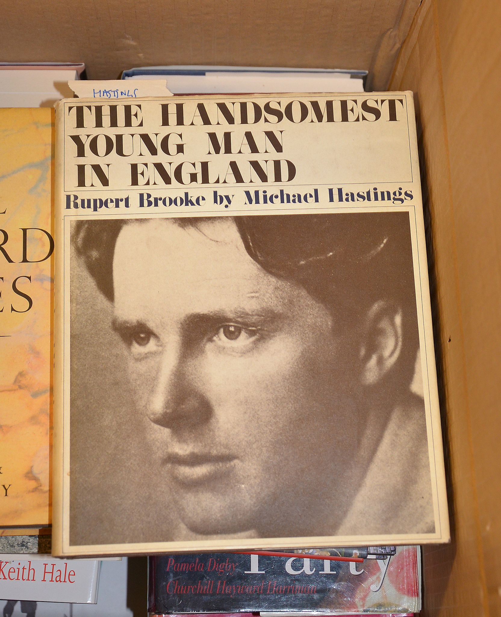 Hastings (Michael) THE HANDSOMEST YOUNG MAN IN ENGLAND, and others including works on Rupert Brooke,